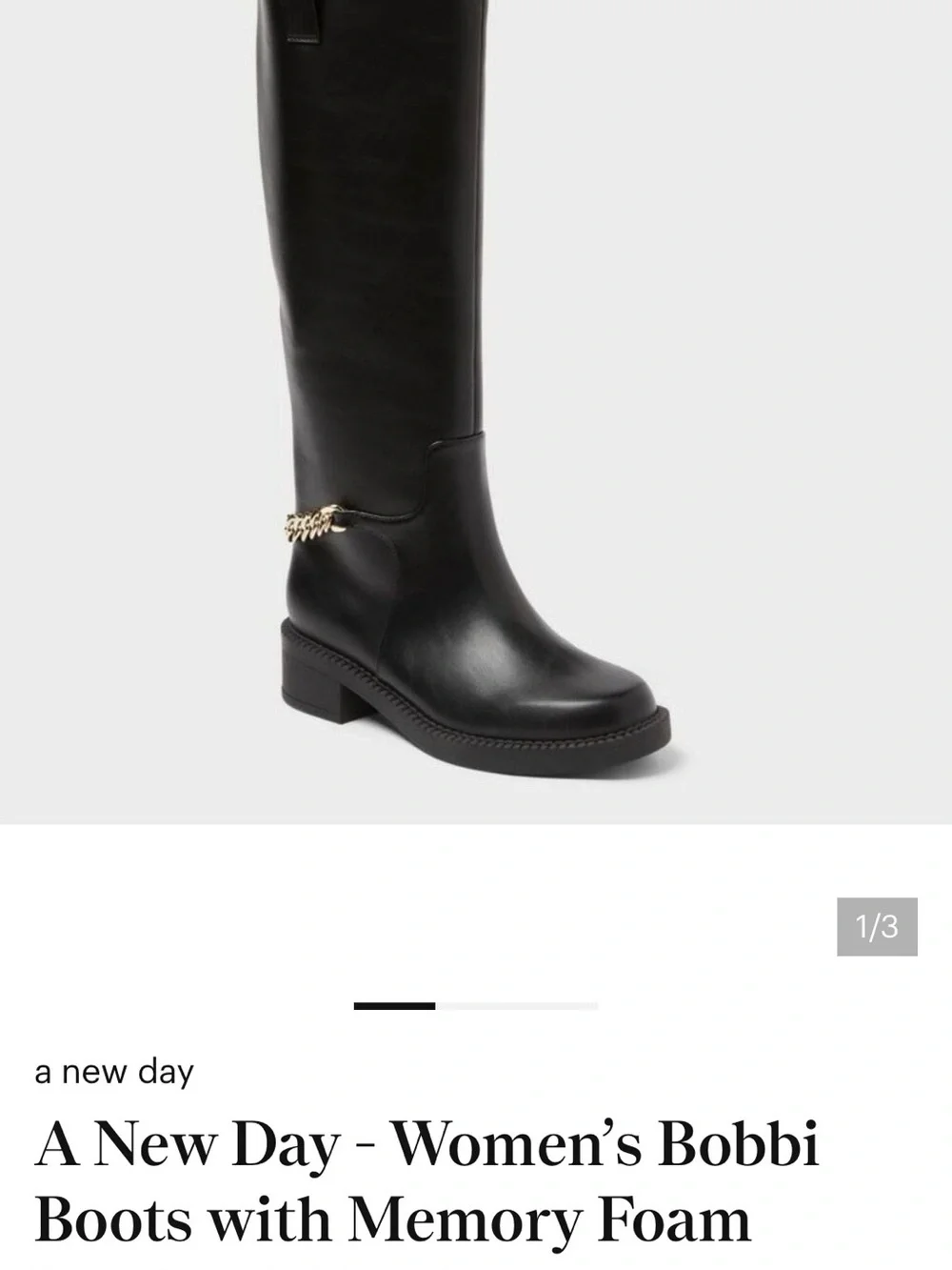 Women’s Bobbi Boot- A New Day-Black